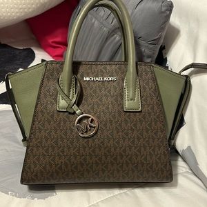 Army green Micheal kors bag